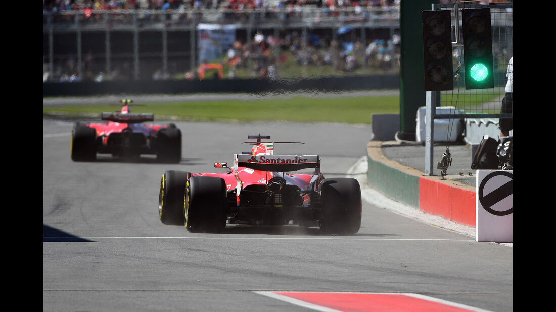 Sebastian Vettel - Ferrari - Formel 1 - GP Kanada - Montreal - 10. Juni 2017
