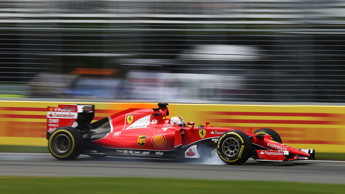 Sebastian Vettel - Ferrari - Formel 1 - GP Kanada - Montreal - 5. Juni 2015