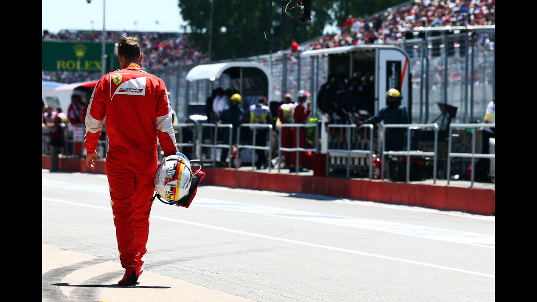Sebastian Vettel - Ferrari - Formel 1 - GP Kanada - Montreal - 6. Juni 2015