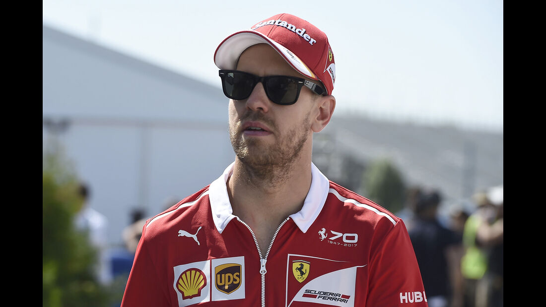 Sebastian Vettel - Ferrari - Formel 1 - GP Kanada - Montreal - 8. Juni 2017