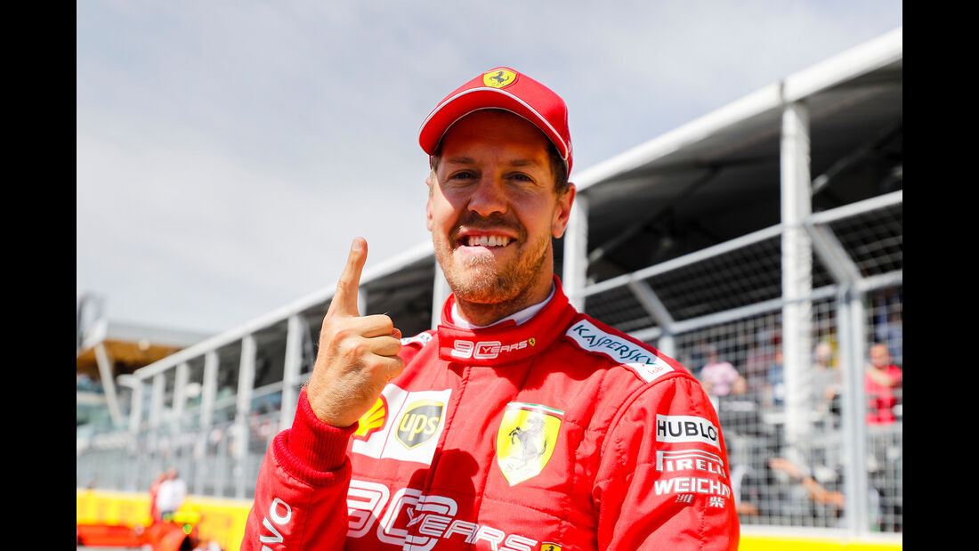 Sebastian Vettel - Ferrari - Formel 1 - GP Kanada - Montreal - 8. Juni 2019