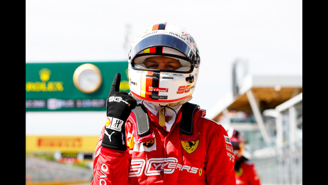 Sebastian Vettel - Ferrari - Formel 1 - GP Kanada - Montreal - 8. Juni 2019