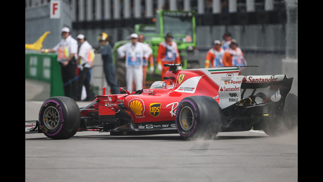 Sebastian Vettel - Ferrari - Formel 1 - GP Kanada - Montreal - 9. Juni 2017
