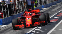 Sebastian Vettel - Ferrari - Formel 1 - GP Kanada - Montreal - 9. Juni 2018