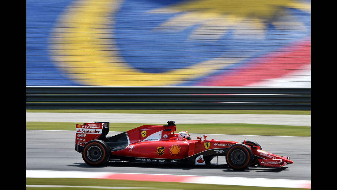 Sebastian Vettel - Ferrari - Formel 1 - GP Malaysia - 28. März 2015