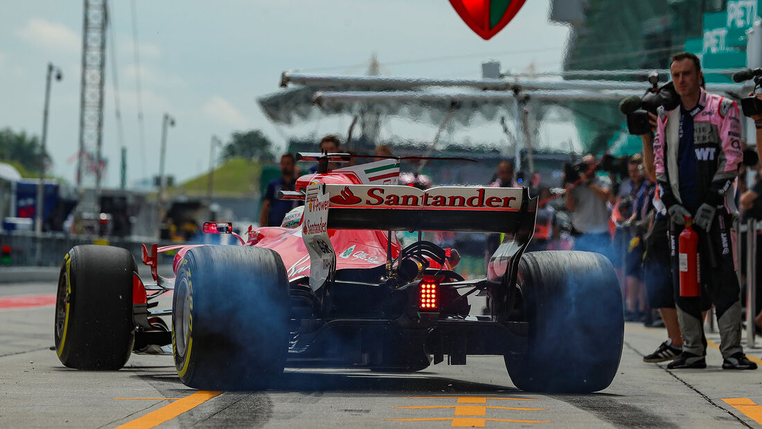 Sebastian Vettel - Ferrari - Formel 1 - GP Malaysia - Sepang - 29. September 2017