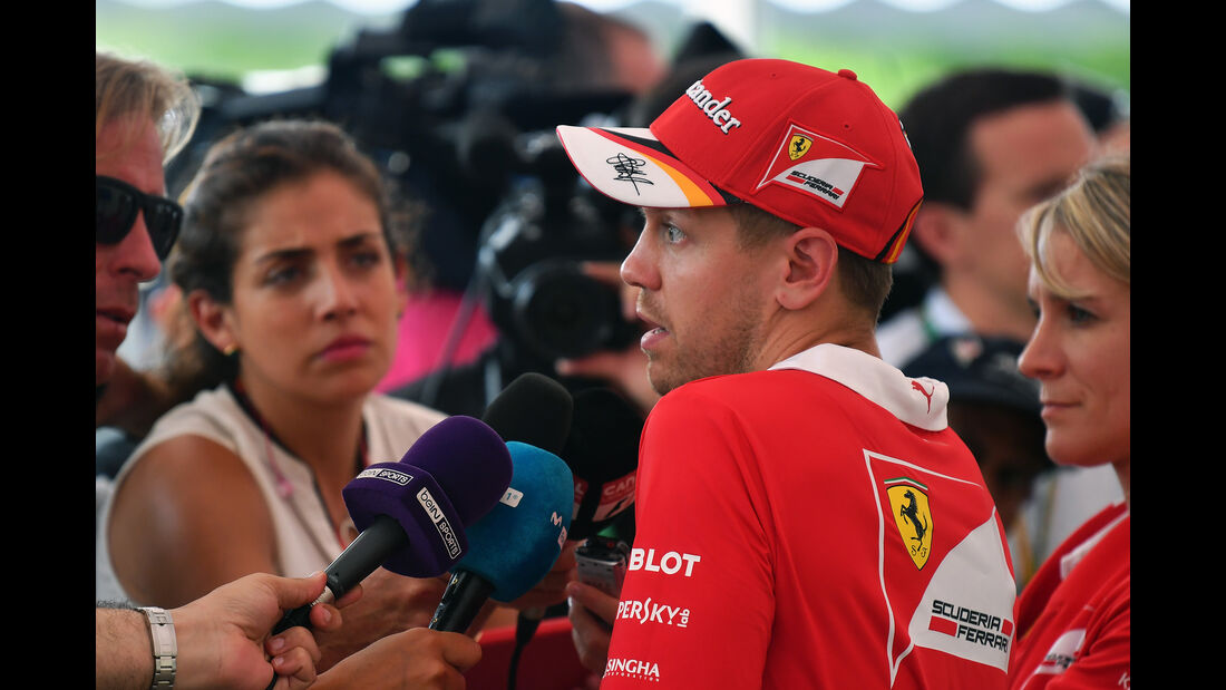 Sebastian Vettel - Ferrari - Formel 1 - GP Malaysia - Sepang - 30. September 2017