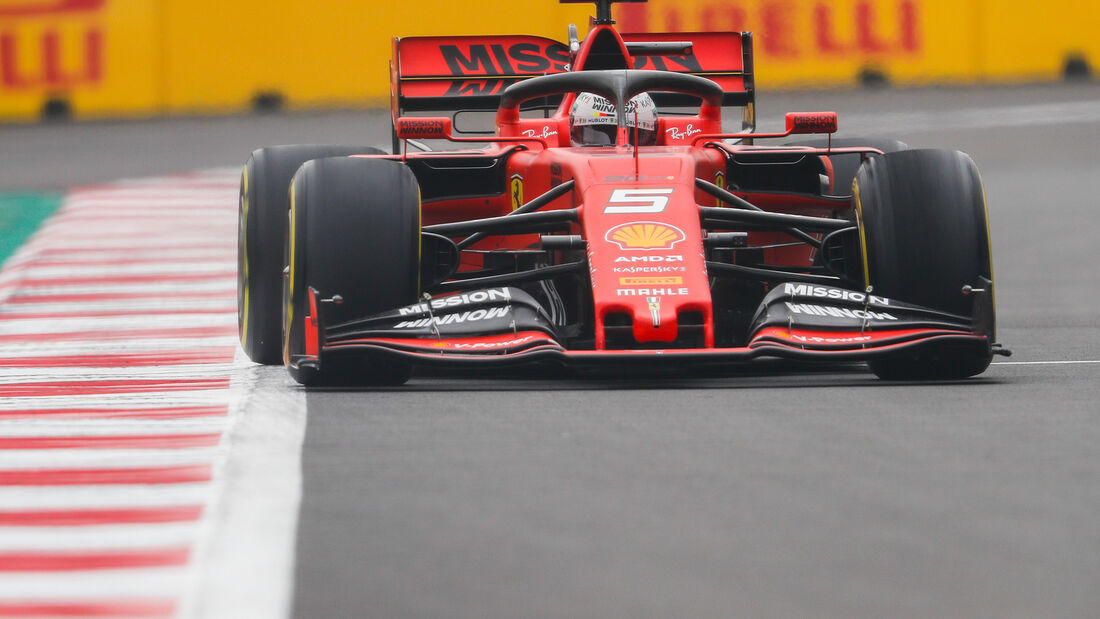 Sebastian Vettel - Ferrari - Formel 1 - GP Mexiko - 25. Oktober 2019