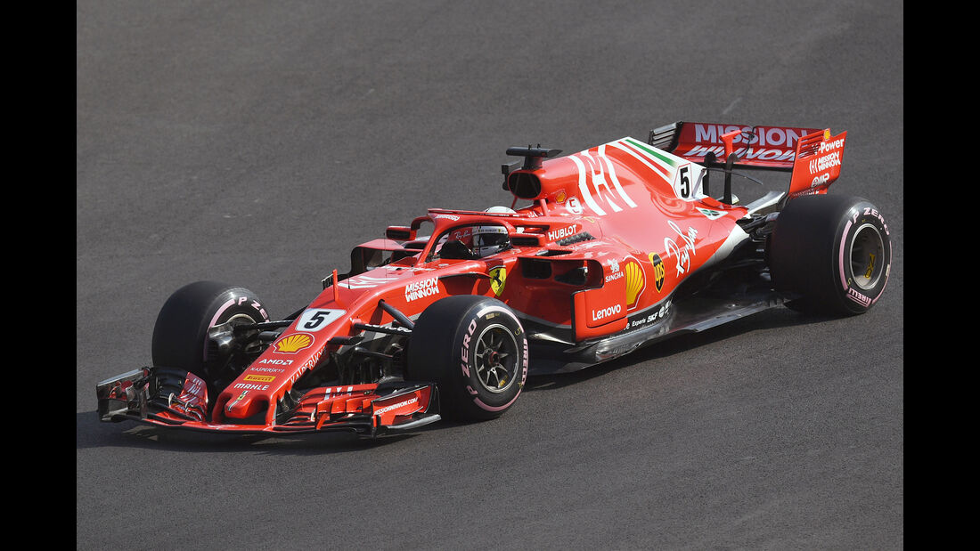 Sebastian Vettel - Ferrari  - Formel 1 - GP Mexiko - 26. Oktober 2018
