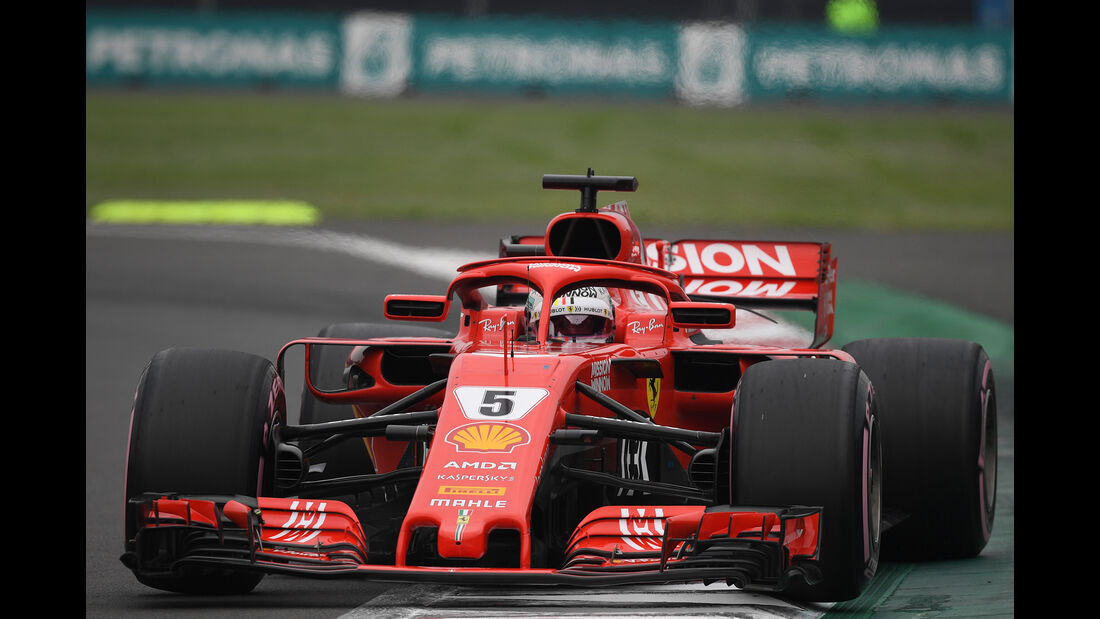 Sebastian Vettel - Ferrari - Formel 1 - GP Mexiko - 27. Oktober 2018