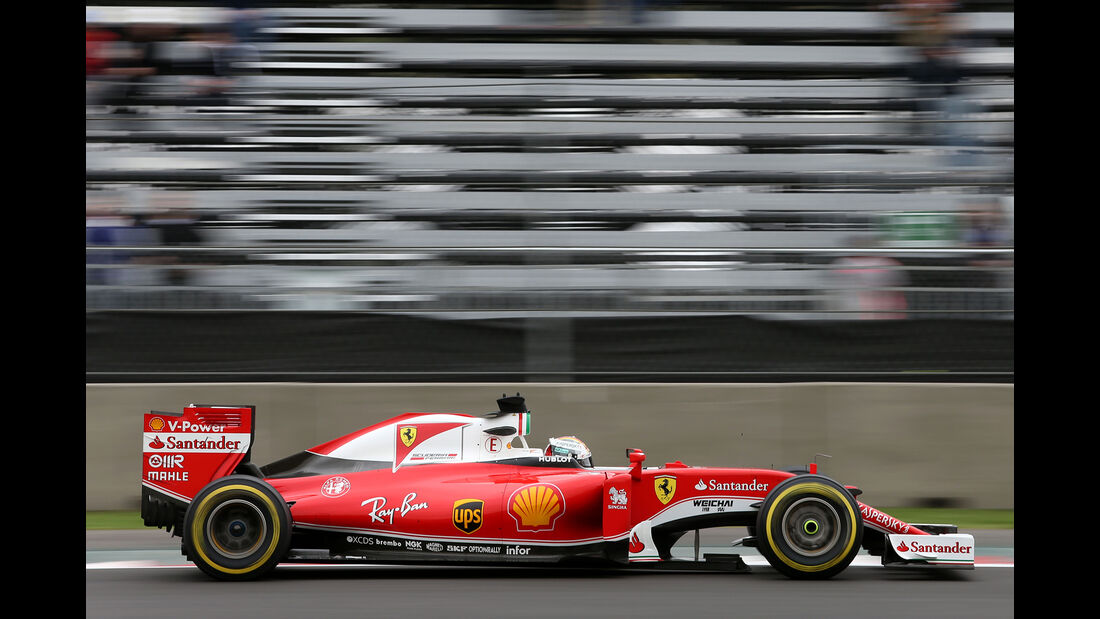 Sebastian Vettel - Ferrari - Formel 1 - GP Mexiko - 28. Oktober 2016