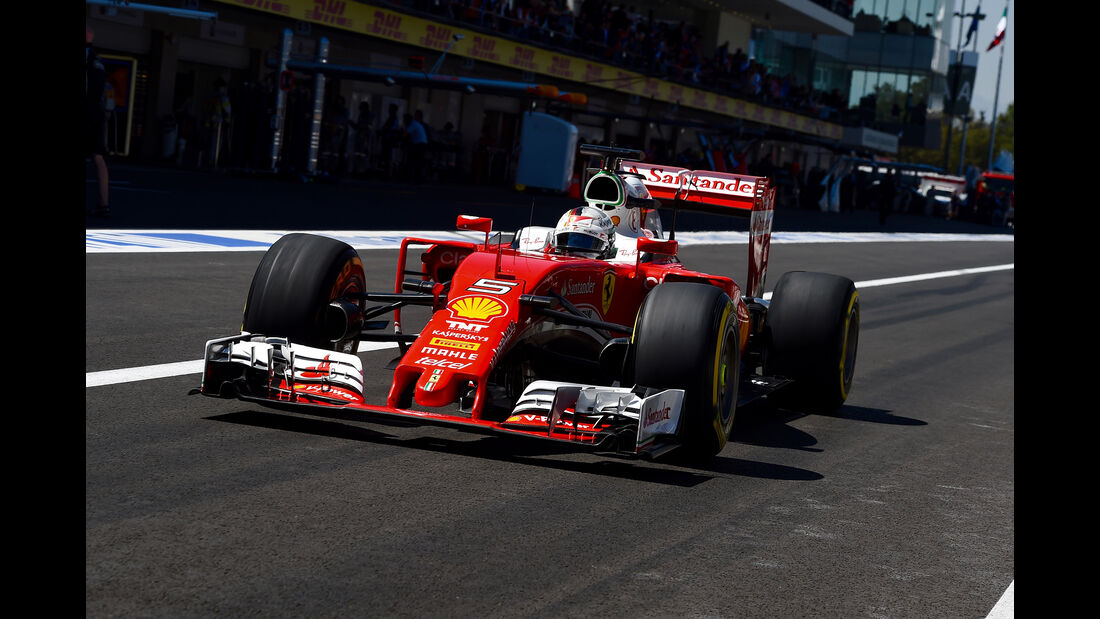 Sebastian Vettel - Ferrari - Formel 1 - GP Mexiko - 29. Oktober 2016