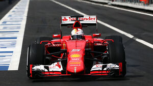 Sebastian Vettel - Ferrari - Formel 1 - GP Mexiko - 30. Oktober 2015