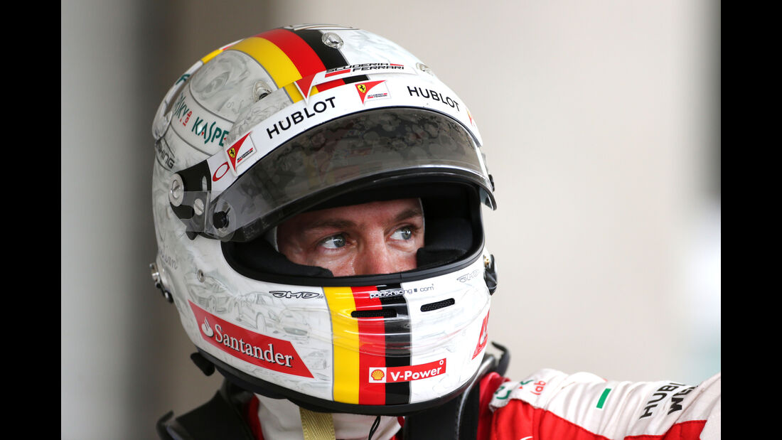 Sebastian Vettel - Ferrari - Formel 1 - GP Mexiko - 31. Oktober 2015