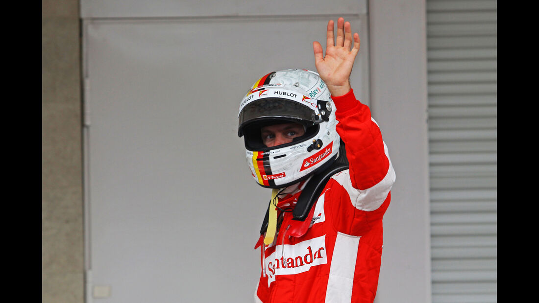 Sebastian Vettel - Ferrari - Formel 1 - GP Mexiko - 31. Oktober 2015