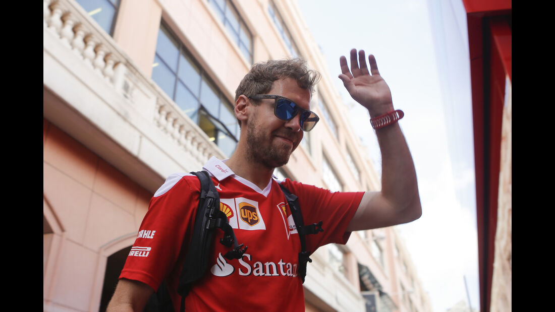 Sebastian Vettel - Ferrari - Formel 1 - GP Monaco - 25. Mai 2016