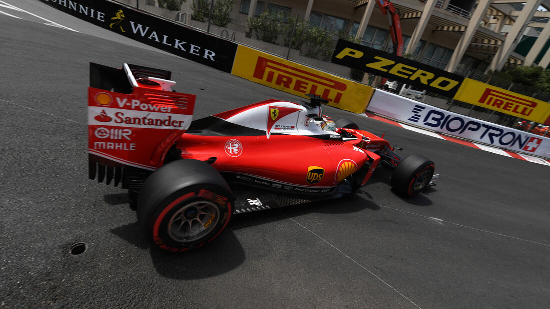 Sebastian Vettel - Ferrari - Formel 1 - GP Monaco - 26. Mai 2016