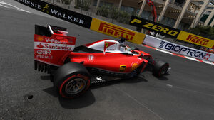 Sebastian Vettel - Ferrari - Formel 1 - GP Monaco - 26. Mai 2016