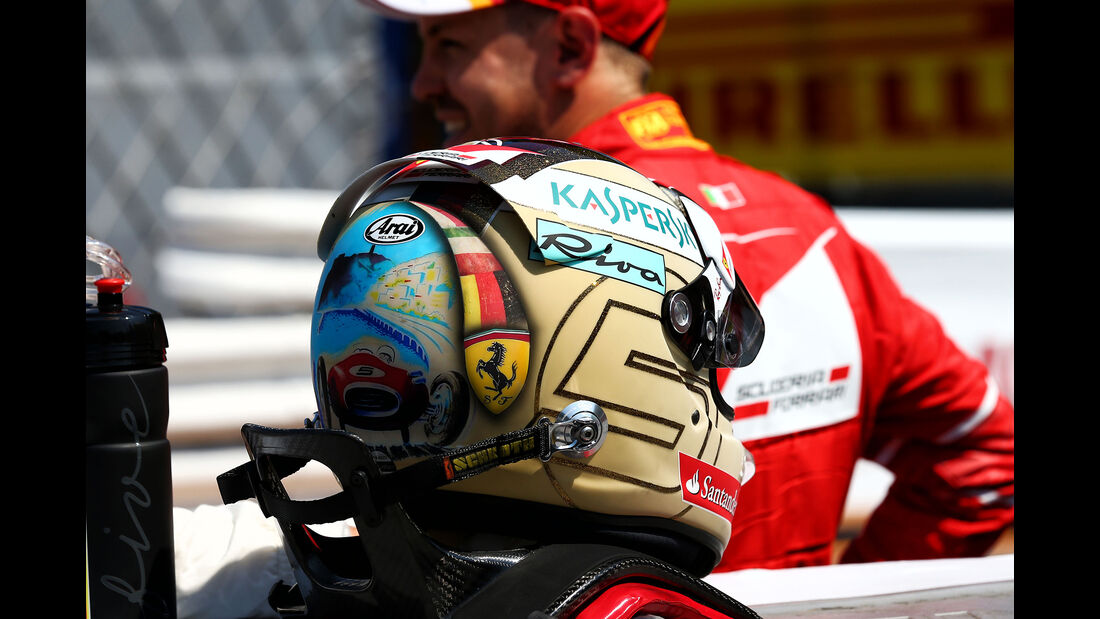 Sebastian Vettel - Ferrari - Formel 1 - GP Monaco - 27. Mai 2017