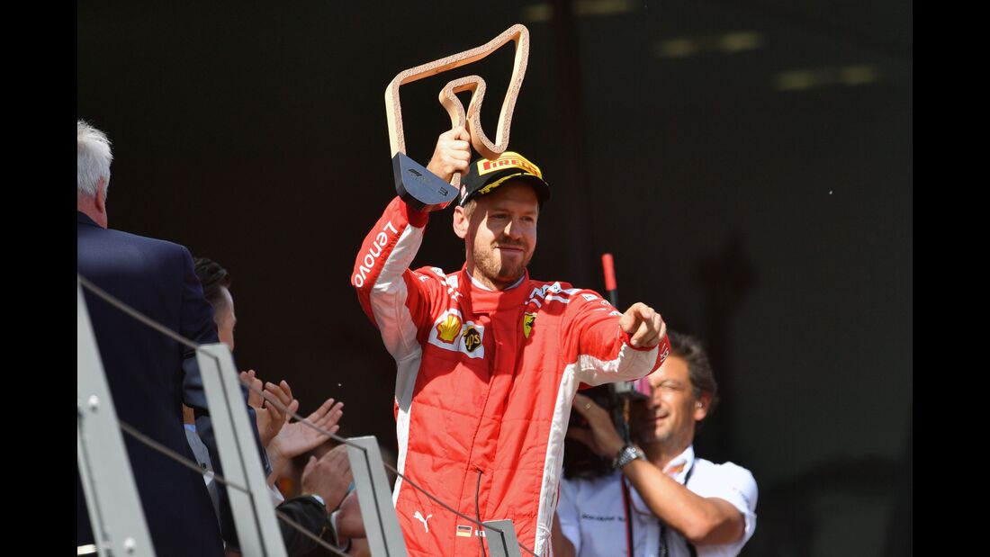 Sebastian Vettel - Ferrari - Formel 1 - GP Österreich - 1. Juli 2018