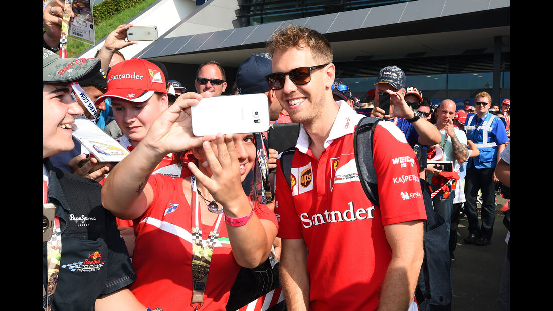 Sebastian Vettel - Ferrari  - Formel 1 - GP Österreich - 2. Juli 2016