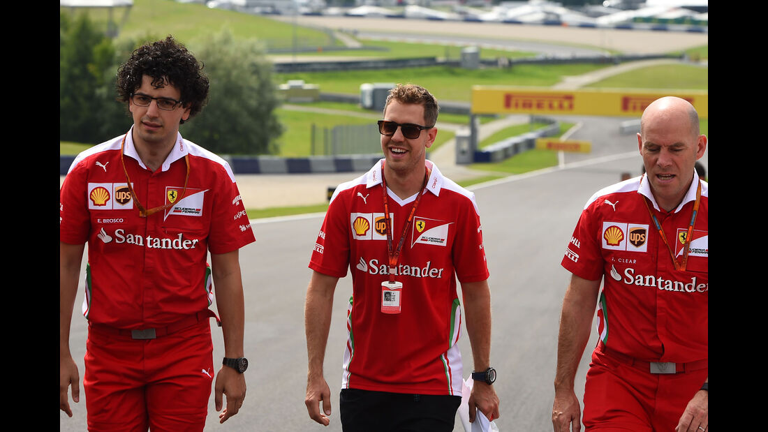 Sebastian Vettel - Ferrari - Formel 1 - GP Österreich - 30. Juni 2016