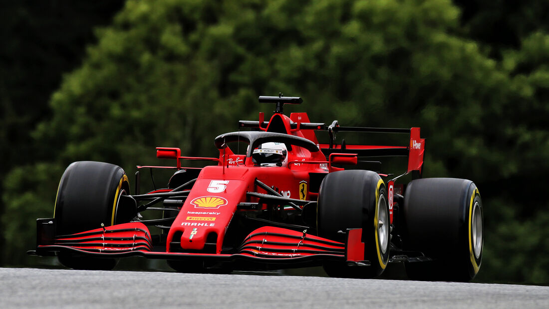 Sebastian Vettel - Ferrari - Formel 1 - GP Österreich - Spielberg - 3. Juli 2020