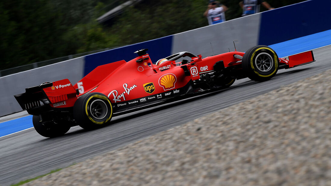 Sebastian Vettel - Ferrari - Formel 1 - GP Österreich - Spielberg - 3. Juli 2020