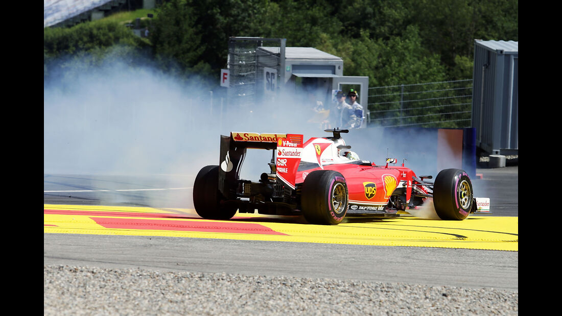 Sebastian Vettel - Ferrari - Formel 1 - GP Österreich - Spielberg - 30. Juni 2016