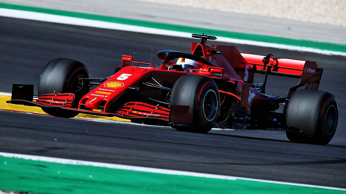 Sebastian Vettel - Ferrari - Formel 1 - GP Portugal - Portimao - 24. Oktober 2020