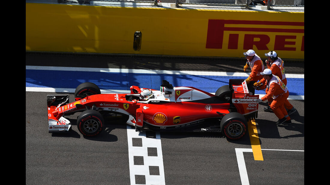 Sebastian Vettel - Ferrari  - Formel 1 - GP Russland - 29. April 2016