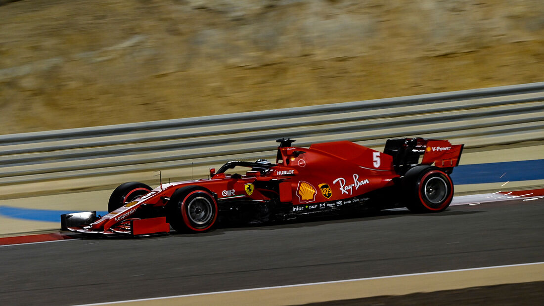 Sebastian Vettel - Ferrari - Formel 1 - GP Sakhir - Bahrain - Freitag - 4.12.2020