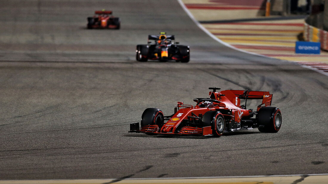 Sebastian Vettel - Ferrari - Formel 1 - GP Sakhir - Bahrain - Samstag - 5.12.2020