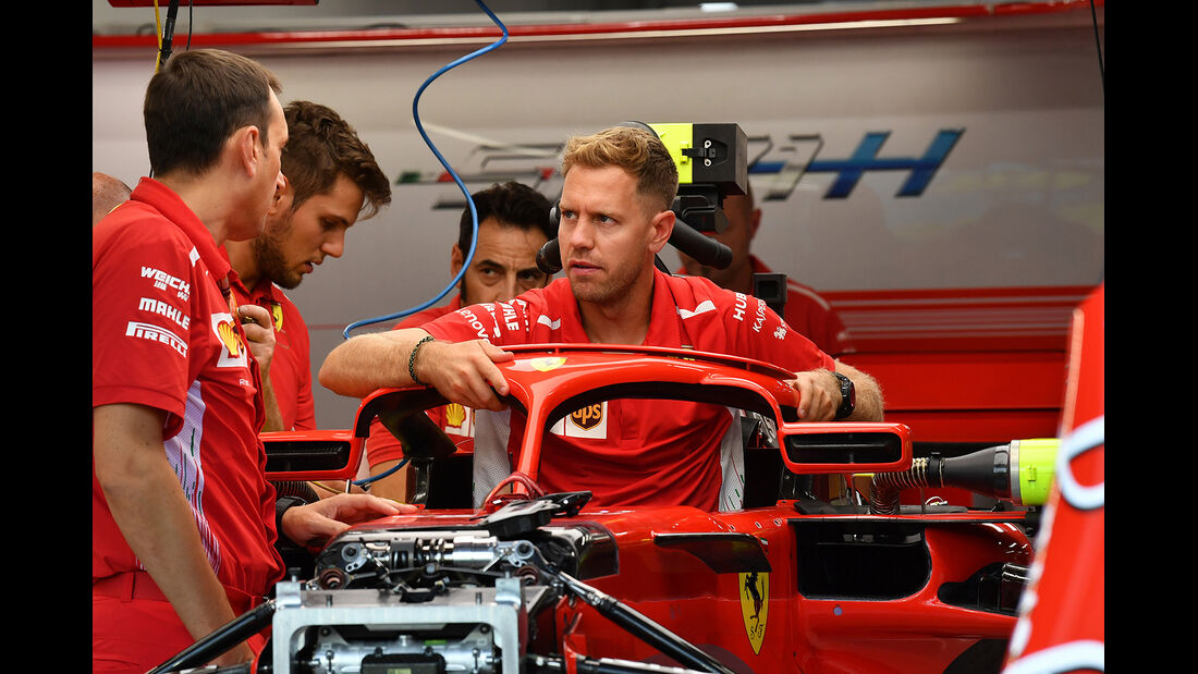 Sebastian Vettel - Ferrari - Formel 1 - GP Singapur - 13. September 2018