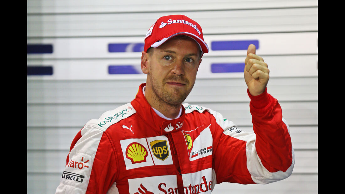 Sebastian Vettel - Ferrari - Formel 1 - GP Singapur - 20. September 2015