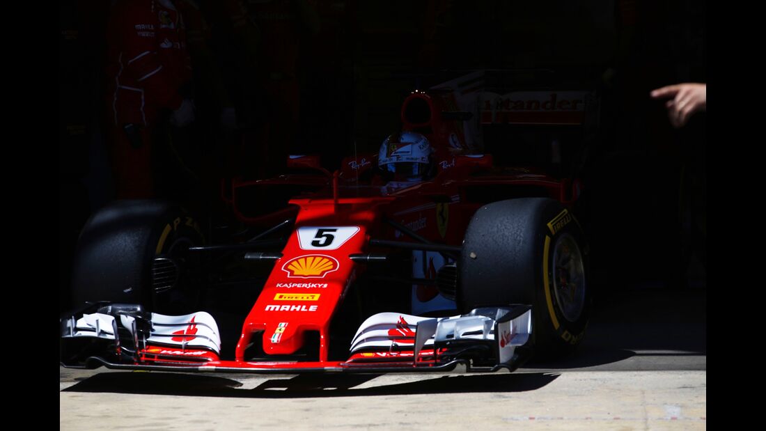 Sebastian Vettel - Ferrari - Formel 1 - GP Spanien - 13. Mai 2017