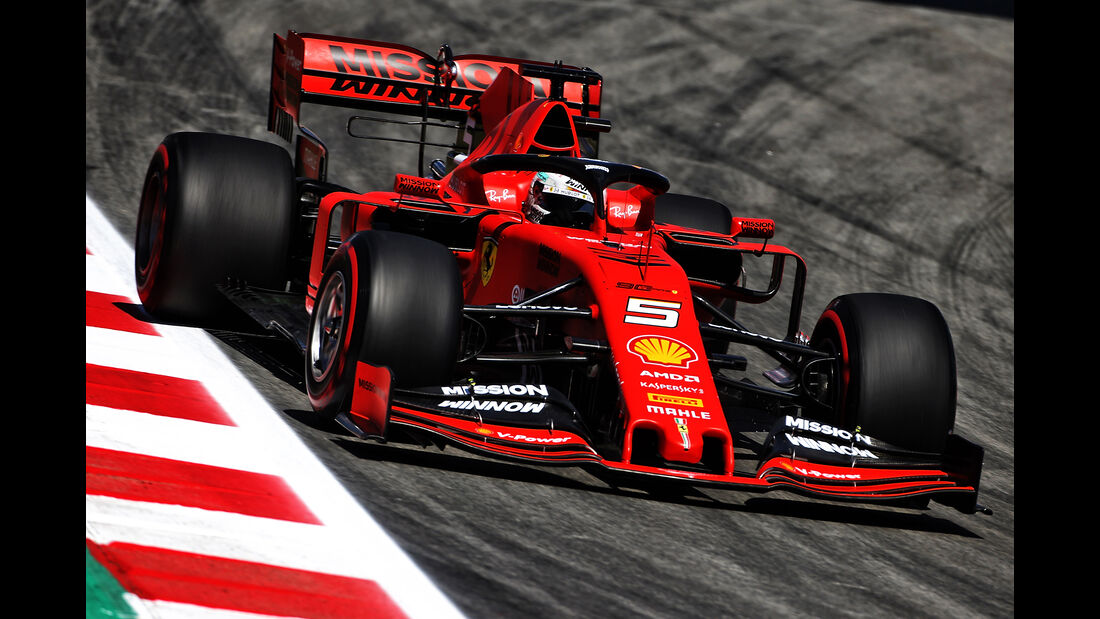 Sebastian Vettel - Ferrari - Formel 1 - GP Spanien - Barcelona - 10. Mai 2019