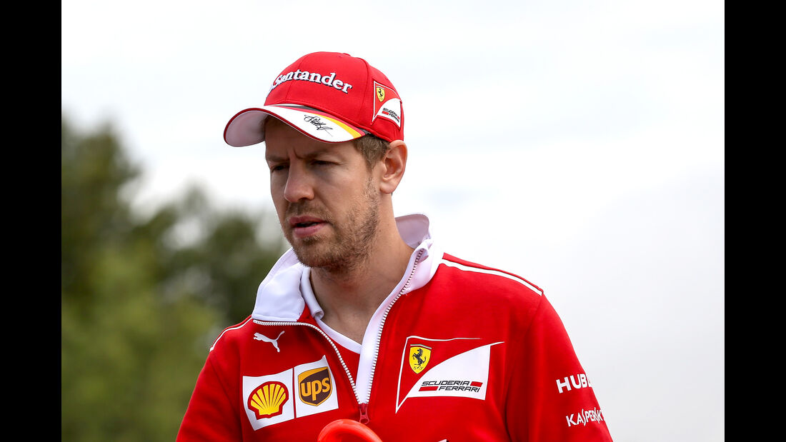 Sebastian Vettel - Ferrari - Formel 1 - GP Spanien - Barcelona - 11. Mai 2017