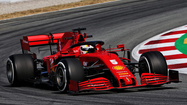 Sebastian Vettel - Ferrari - Formel 1 - GP Spanien - Barcelona - 14. August 2020