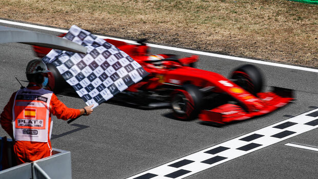 Sebastian Vettel - Ferrari - Formel 1 - GP Spanien - Barcelona - Qualifying - Samstag - 15. August 2020