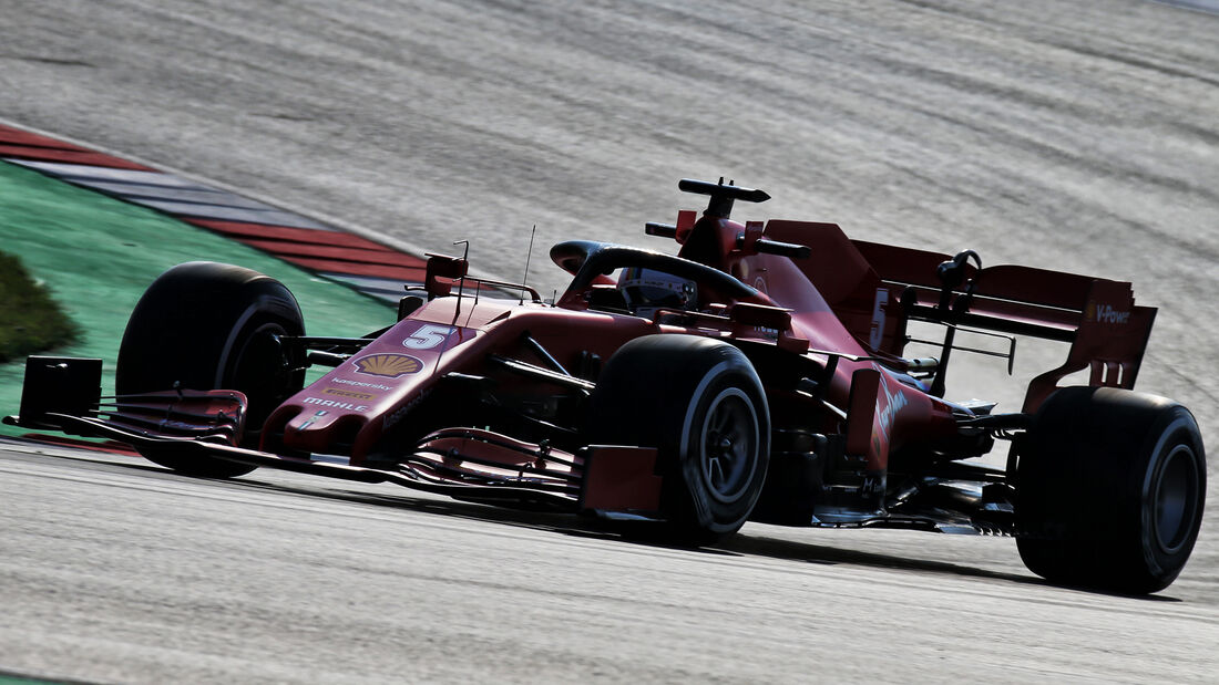 Sebastian Vettel - Ferrari - Formel 1 - GP Türkei - Istanbul - Freitag - 13.11.2020 