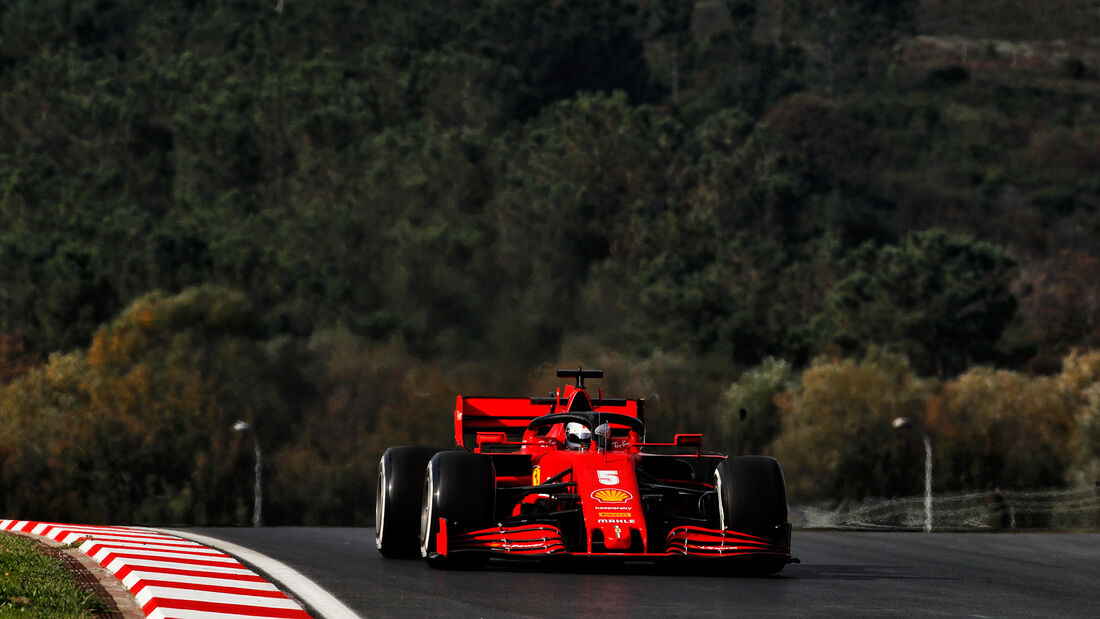 Sebastian Vettel - Ferrari - Formel 1 - GP Türkei - Istanbul - Freitag - 13.11.2020 