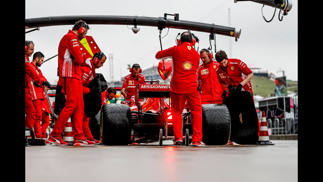 Sebastian Vettel - Ferrari - Formel 1 - GP USA - 19. Oktober 2018