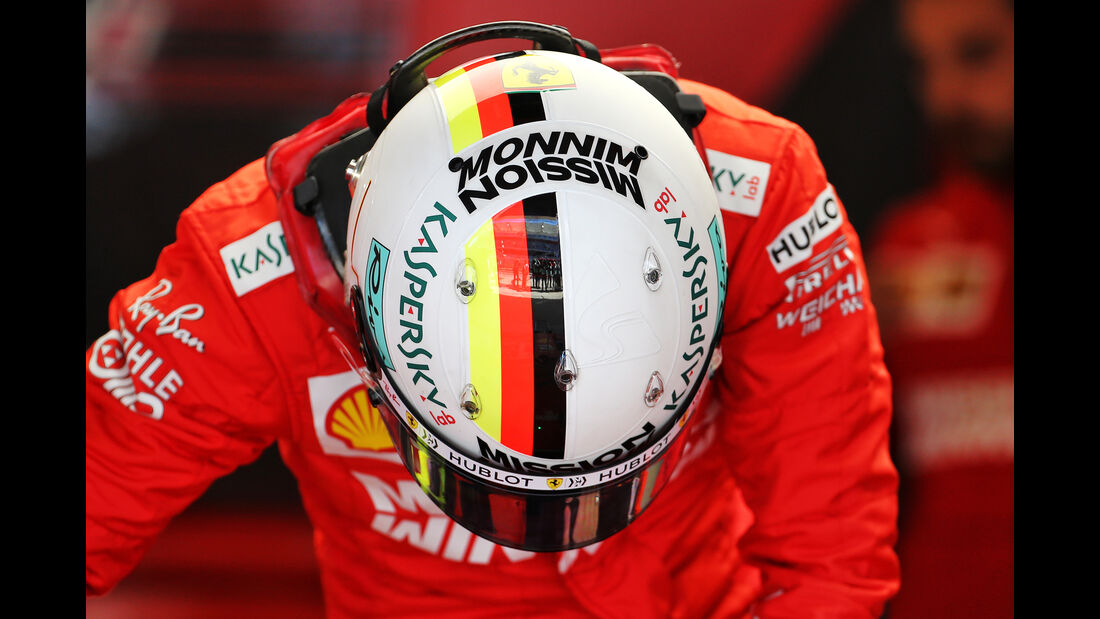 Sebastian Vettel - Ferrari - Formel 1 - GP USA - Austin - 1. November 2019