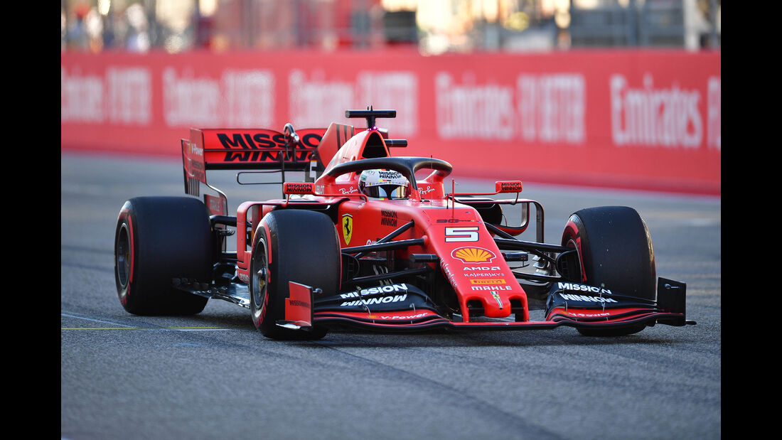 Sebastian Vettel - Ferrari  - Formel 1 - GP USA - Austin - 2. November 2019