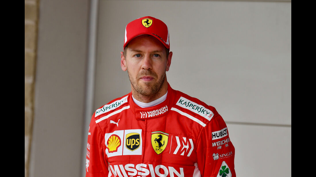Sebastian Vettel - Ferrari - Formel 1 - GP USA - Austin - 20. Oktober 2018