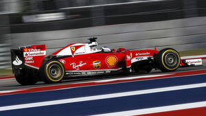 Sebastian Vettel - Ferrari - Formel 1 - GP USA - Austin - 21. Oktober 2016