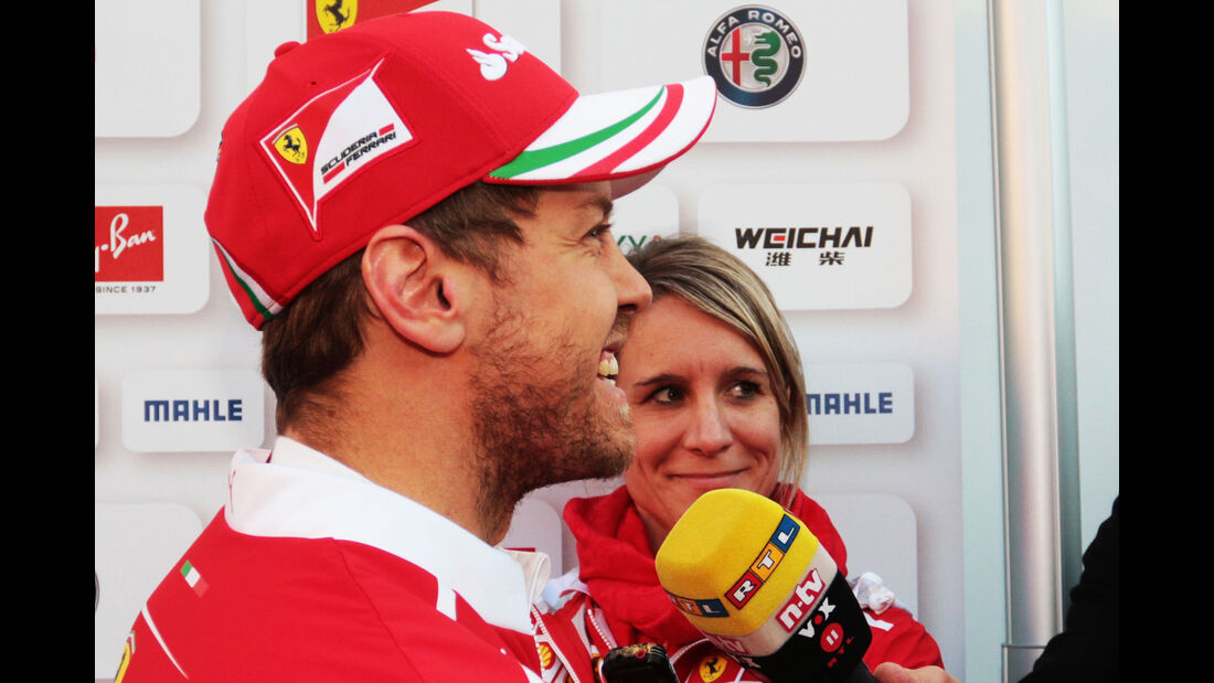 Sebastian Vettel - Ferrari - Formel 1 - Test - Barcelona - 1. März 2017