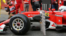 Sebastian Vettel - Ferrari - Formel 1-Test - Barcelona - 22. Februar 2016