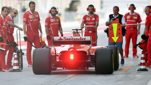 Sebastian Vettel - Ferrari - Formel 1 - Testfahrten - Bahrain - Mittwoch - 19.4.2017